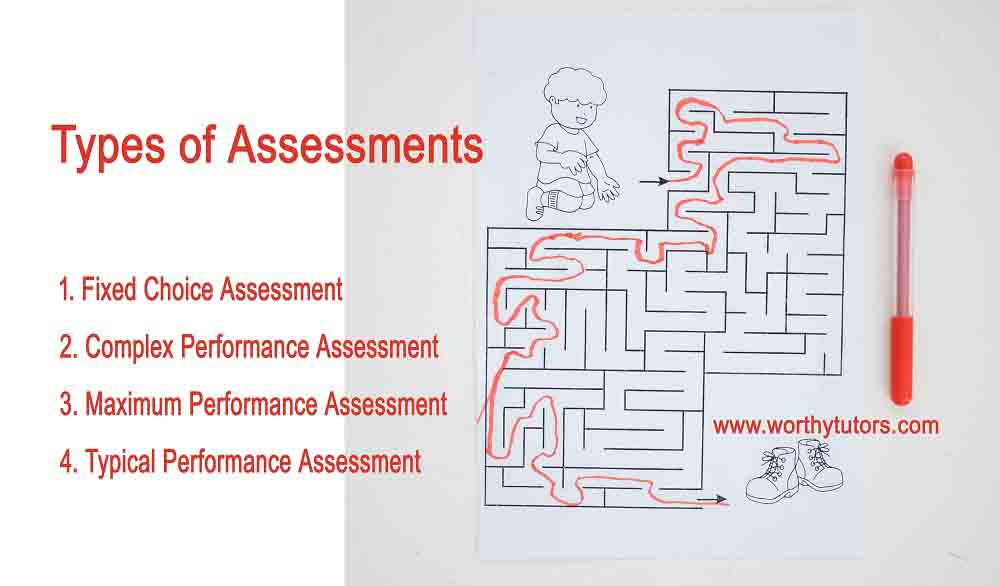 types of assessment