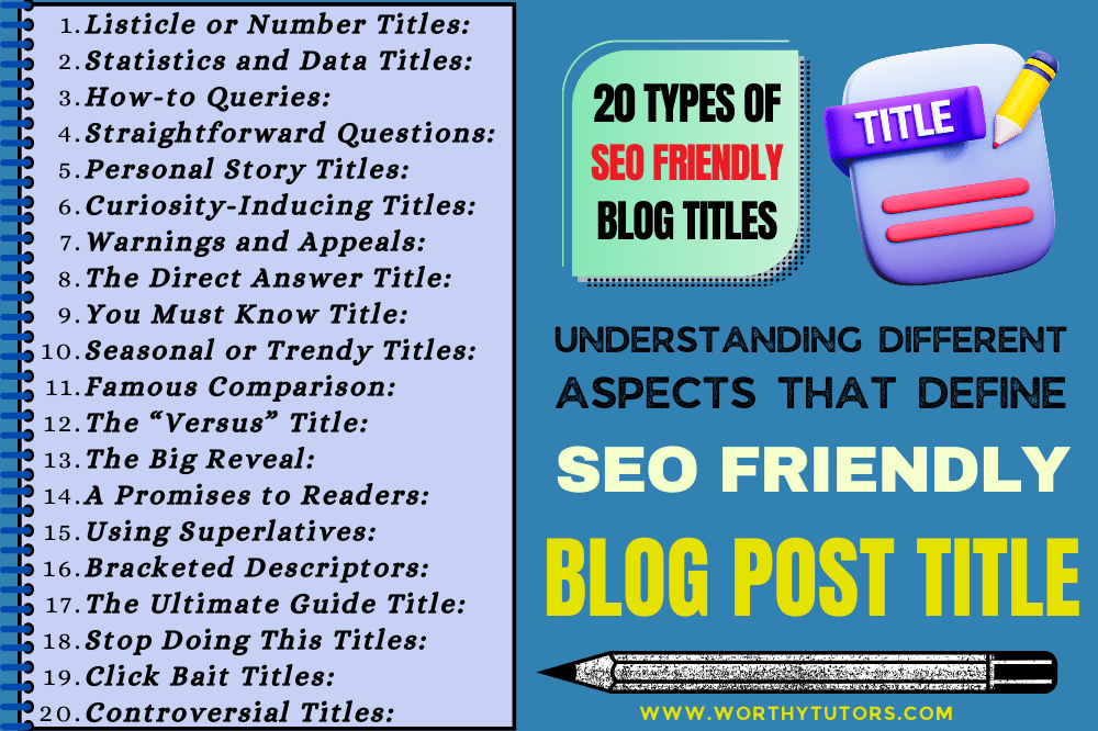 Types of SEO-Friendly Blog Post Titles