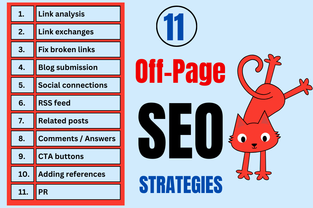 11 strategies for off page SEO (Off-page SEO)